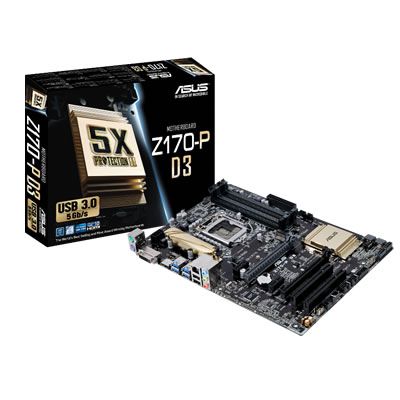 Asus Z170 P D3 1151 Ddr4 Atx